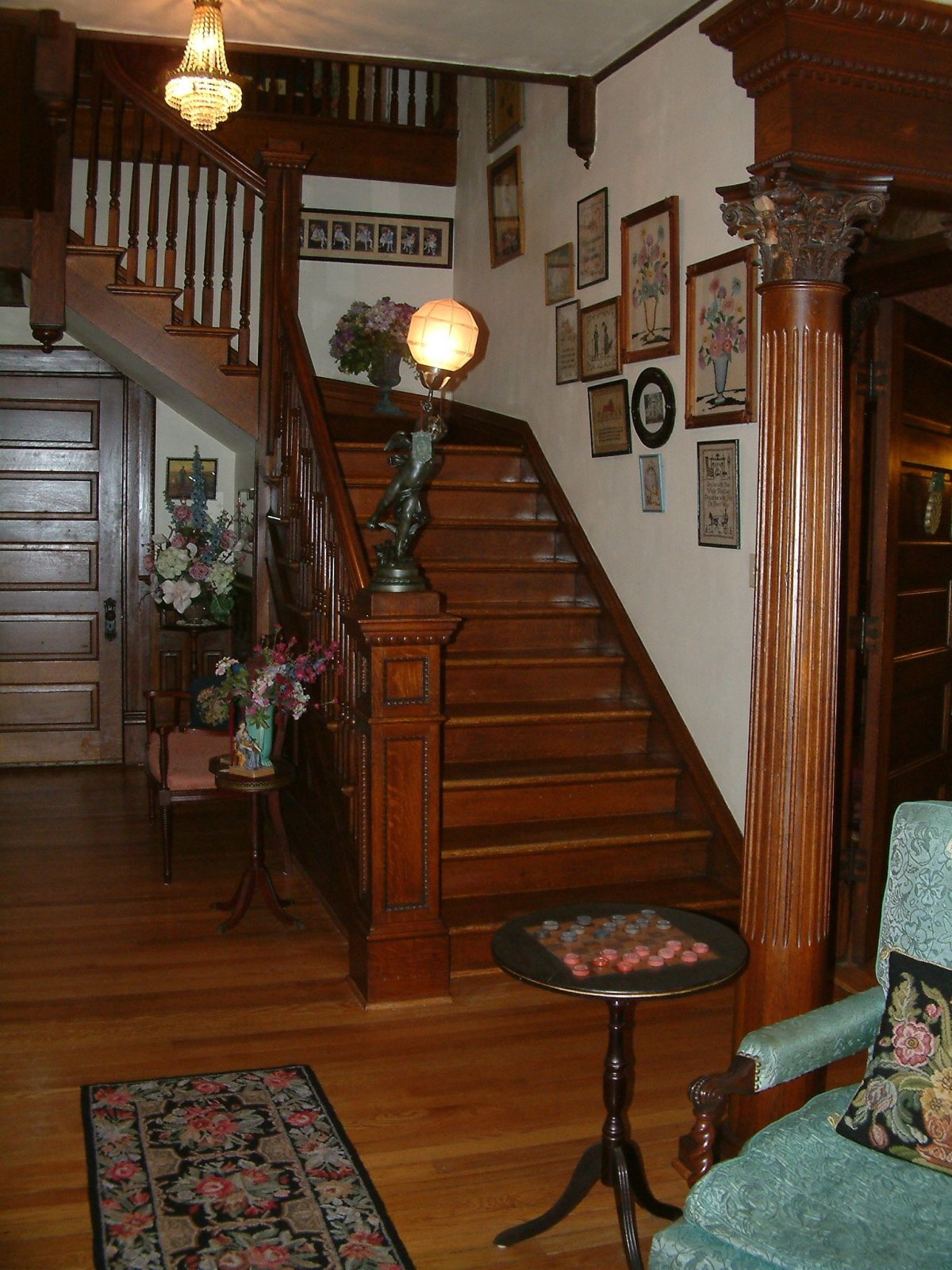 Викторианский дом внутри