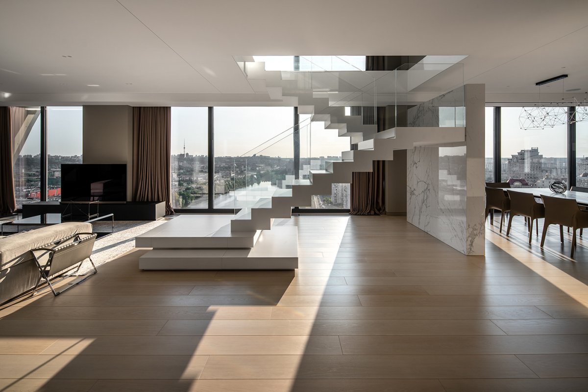 Здание план жилых домов пентхаус