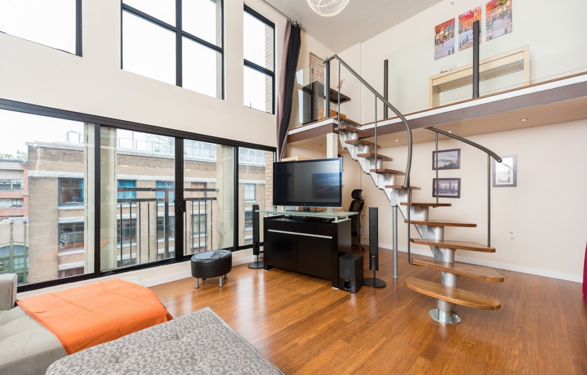 Лестница в пентхаусе