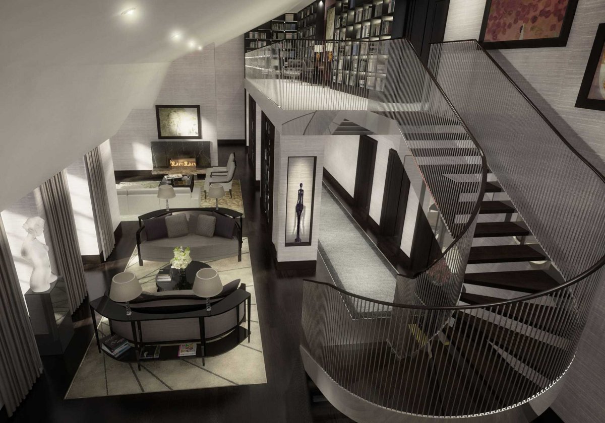 Большая двухэтажная квартира