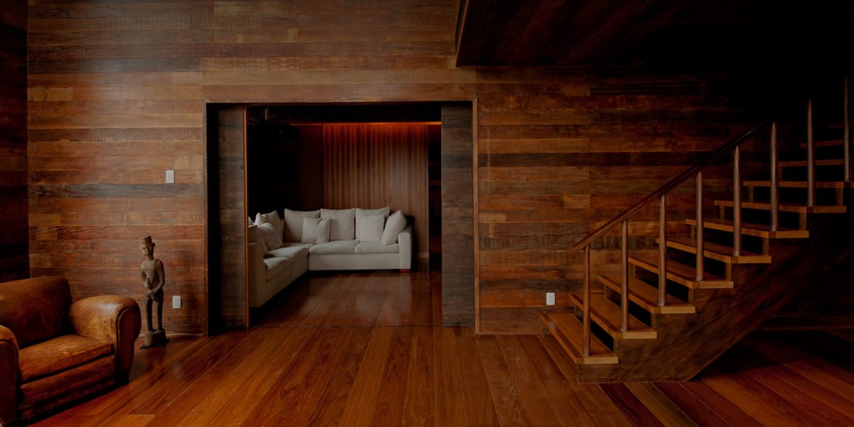 Внутренняя отделка деревянного дома из бетона дерева