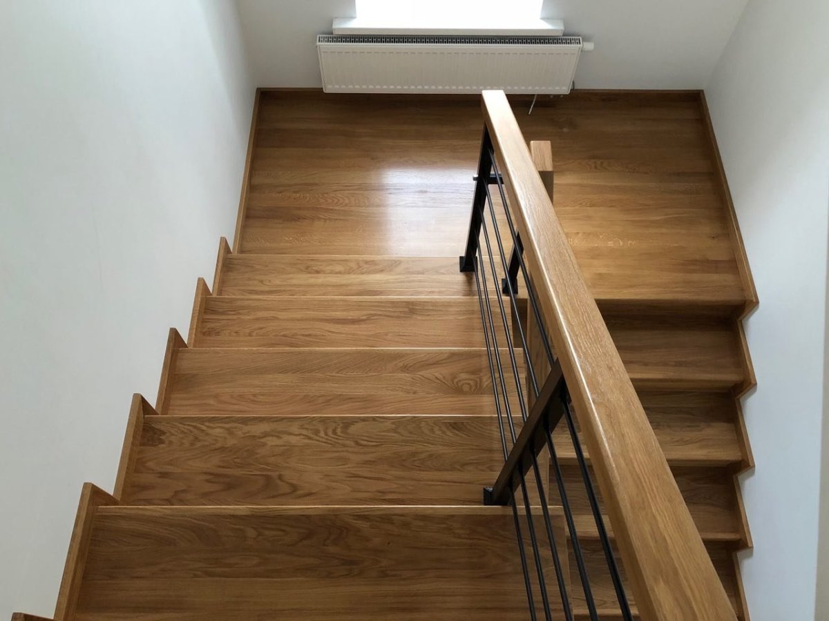 Лестница из ламината Квик степ