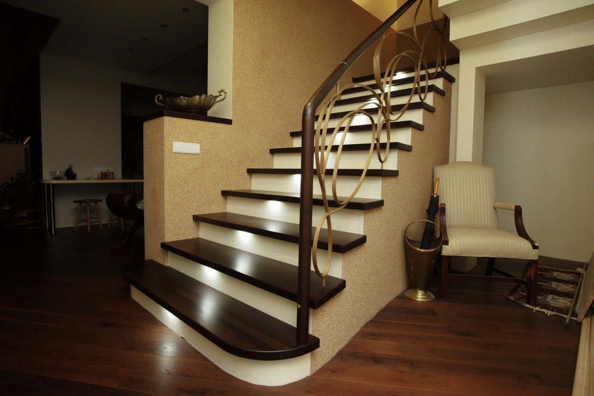 Паркетная лестница