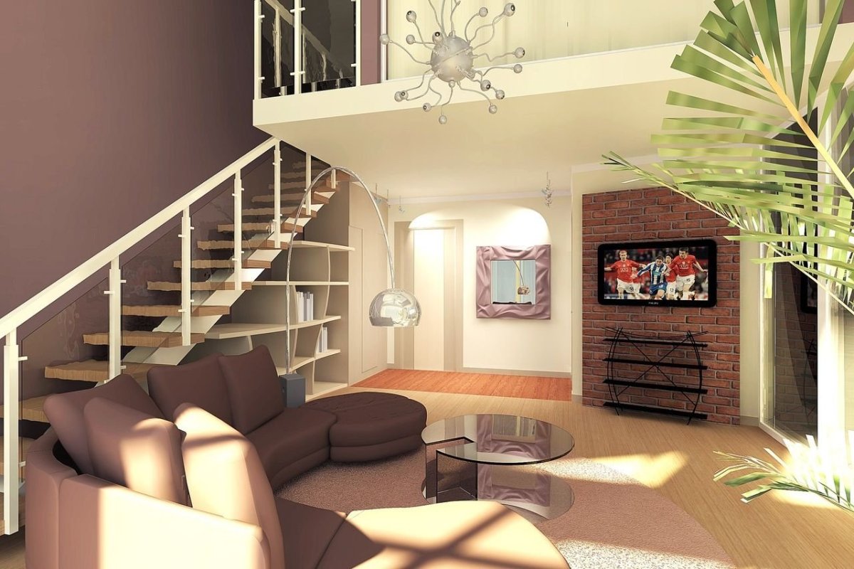 Лестница в интерьере