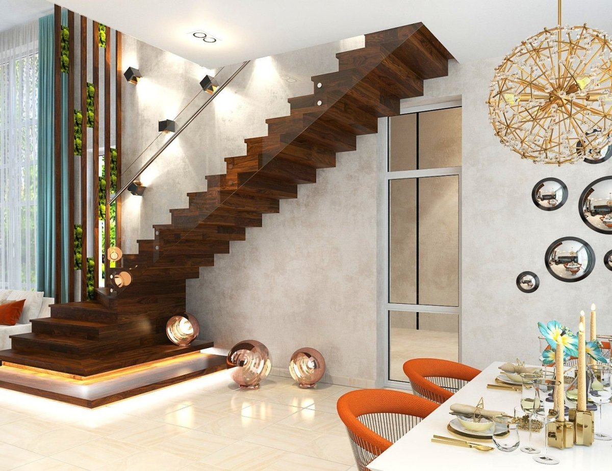 Лестница в современном стиле