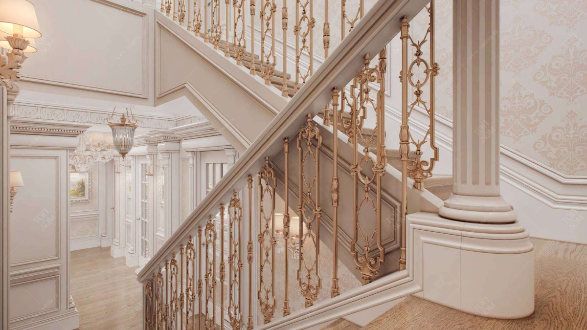 Лестница в стиле Ампир