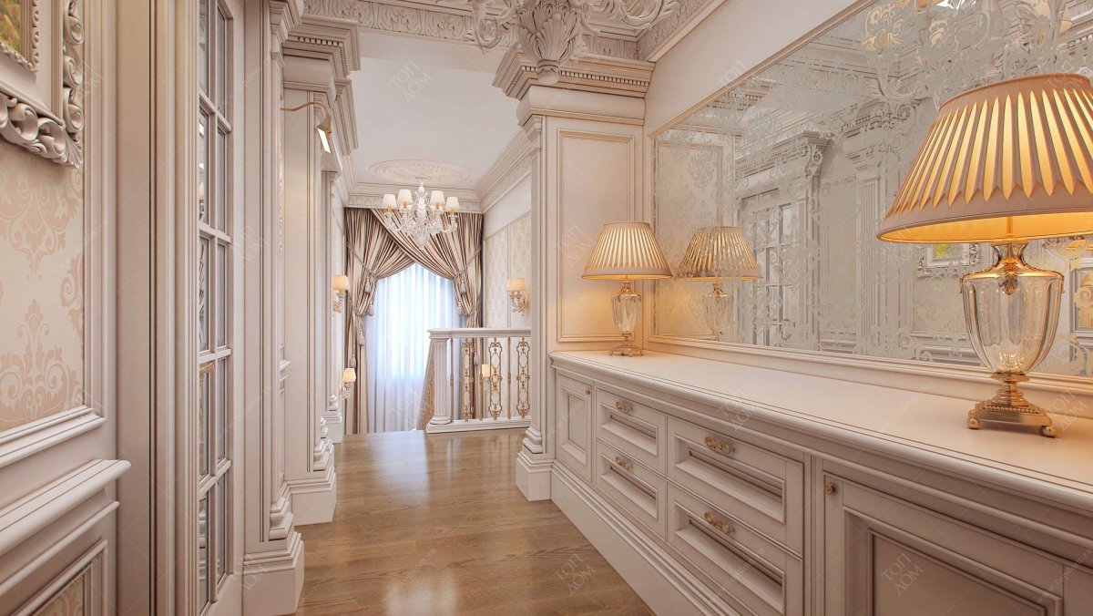 Отделка в классическом стиле