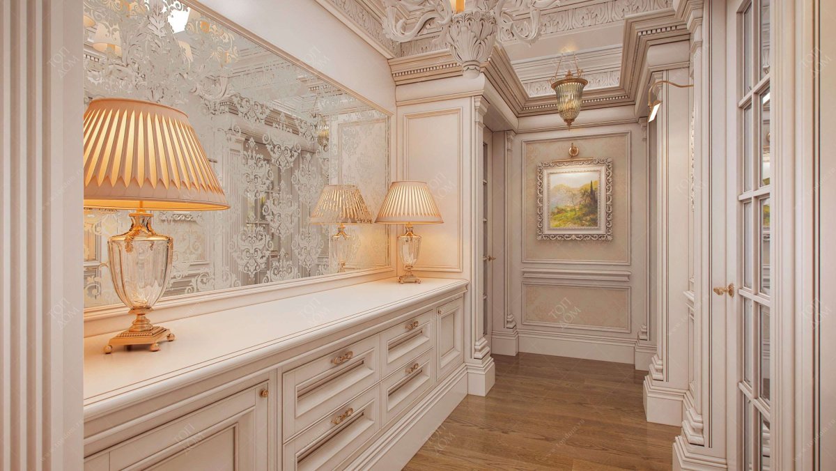 Отделка в классическом стиле