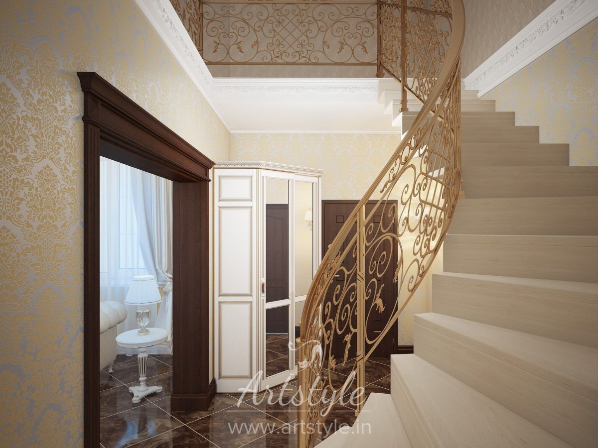 Лестница Холл прихожая