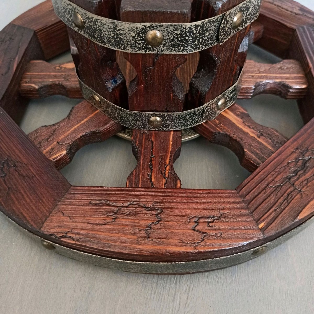 Люстра колесо