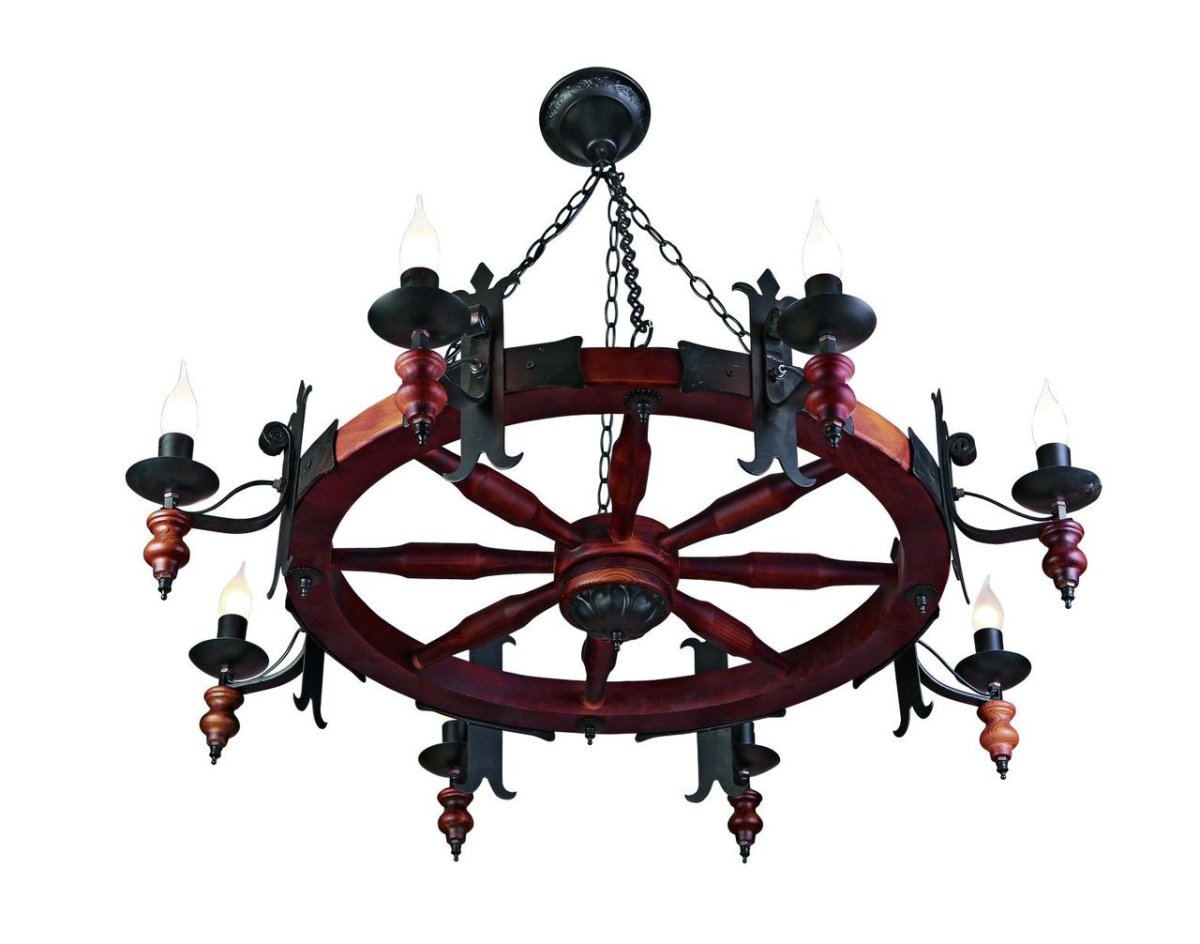 Люстра колесо