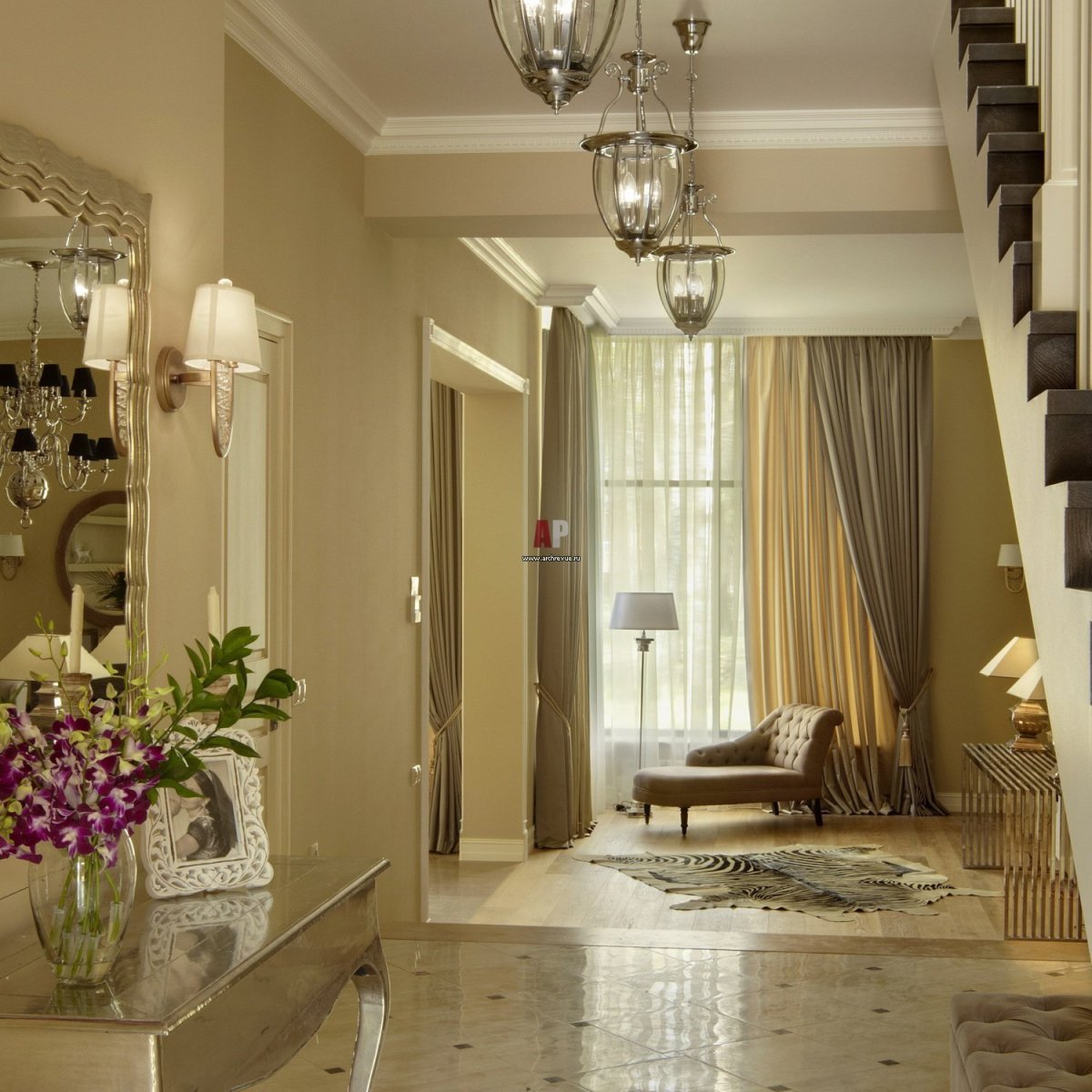 Люстра потолочная Eurosvet Wendy 30138/3 золото