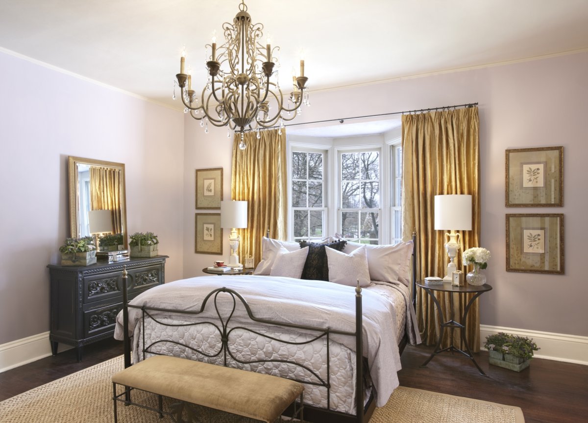 Красивые люстры в спальню