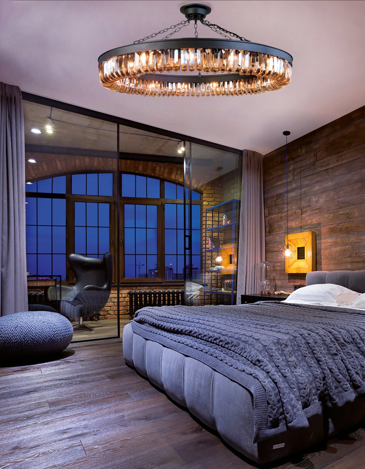 Подвесной светильник favourite Amber 1657-6p