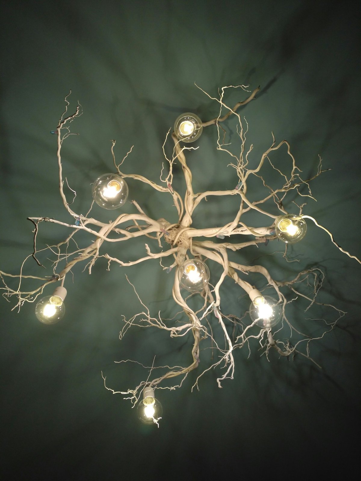 Люстра из коряги