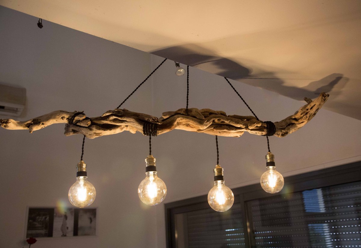 Люстра из хлеба