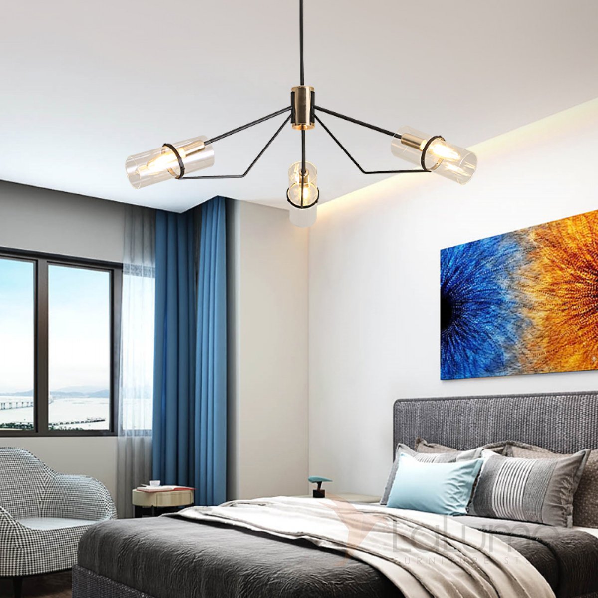 Люстра в спальню