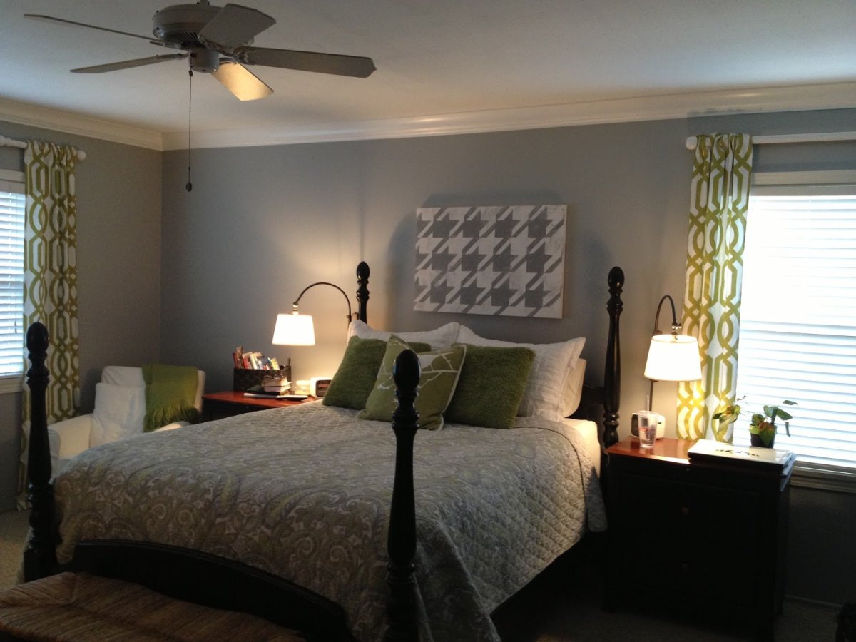 Светильники над кроватью