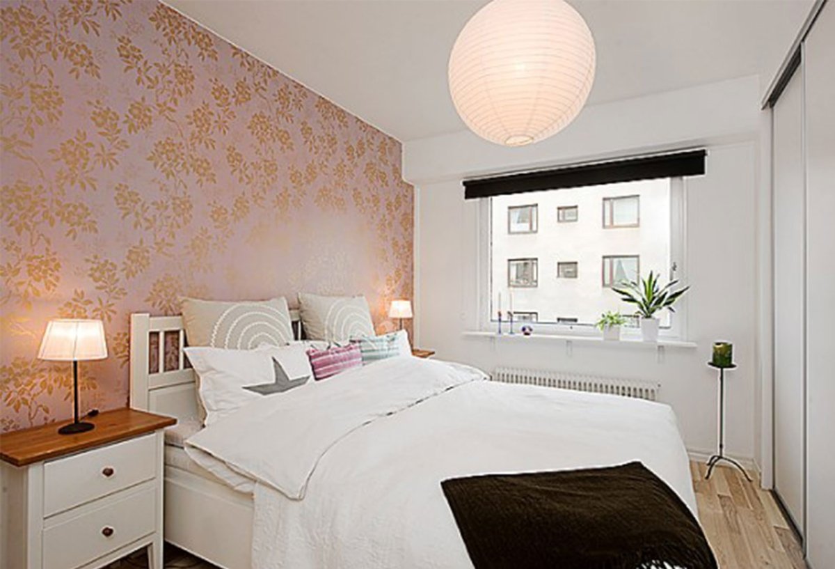 Обои для спальни Северная сторона