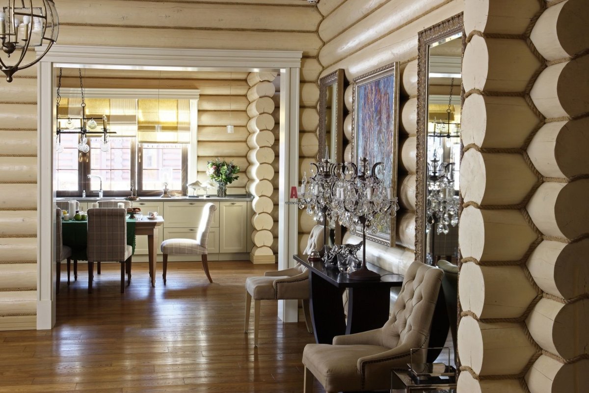 Дом из ОЦБ интерьер