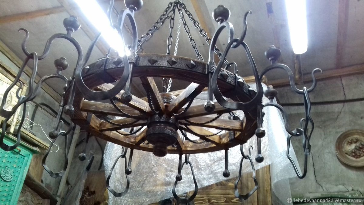 Люстра Badoer Loft Chandelier