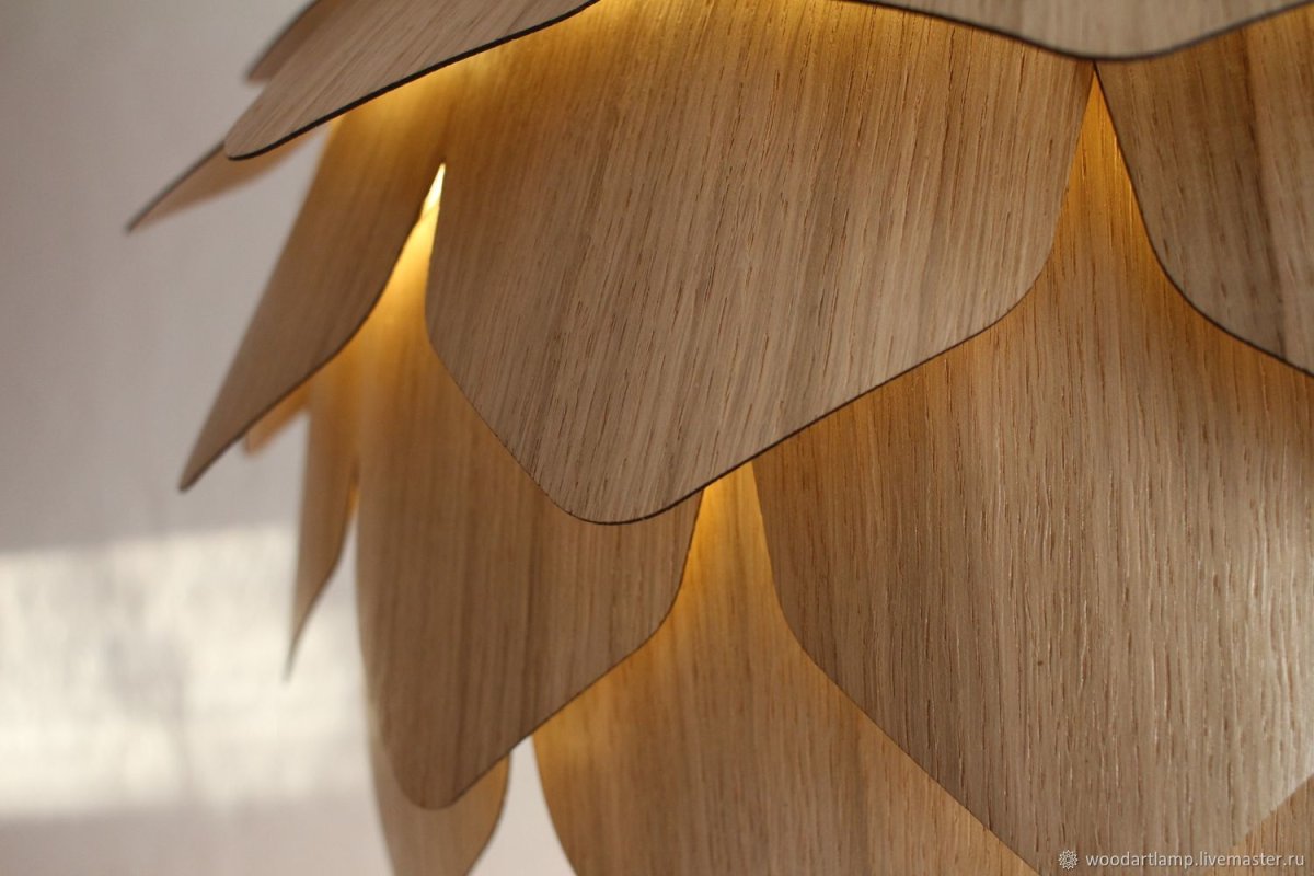 Абажур woodary 2102