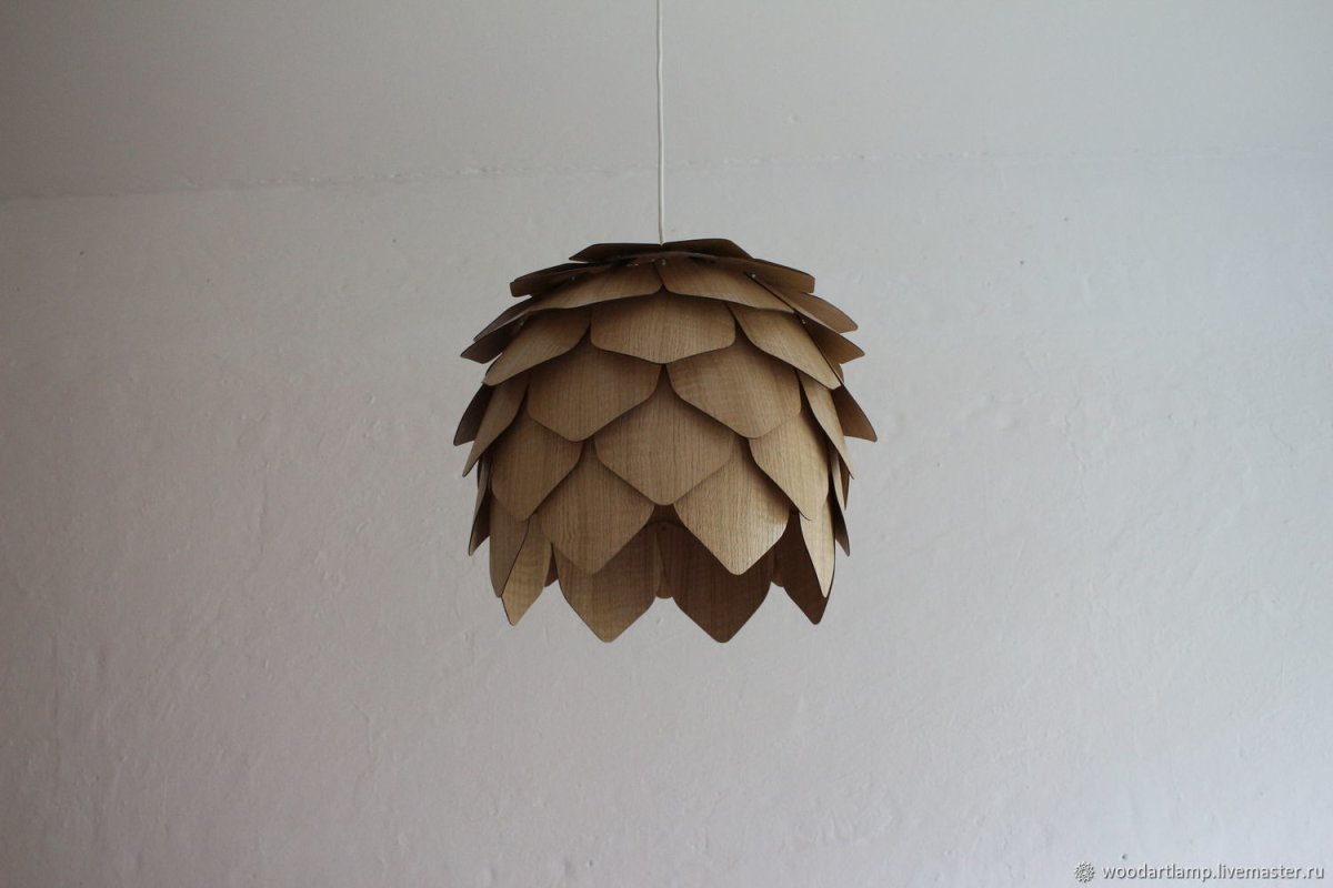 Люстра из фанеры