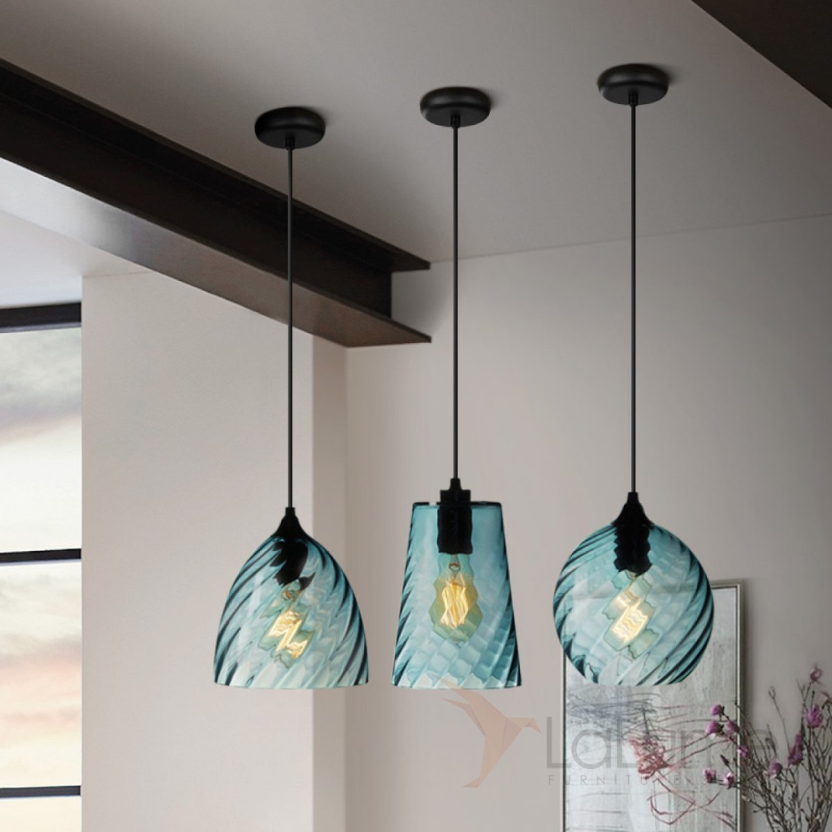 Светильник Modern Glass Pendant