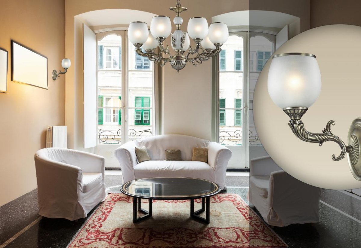 Люстра Одеон в интерьере