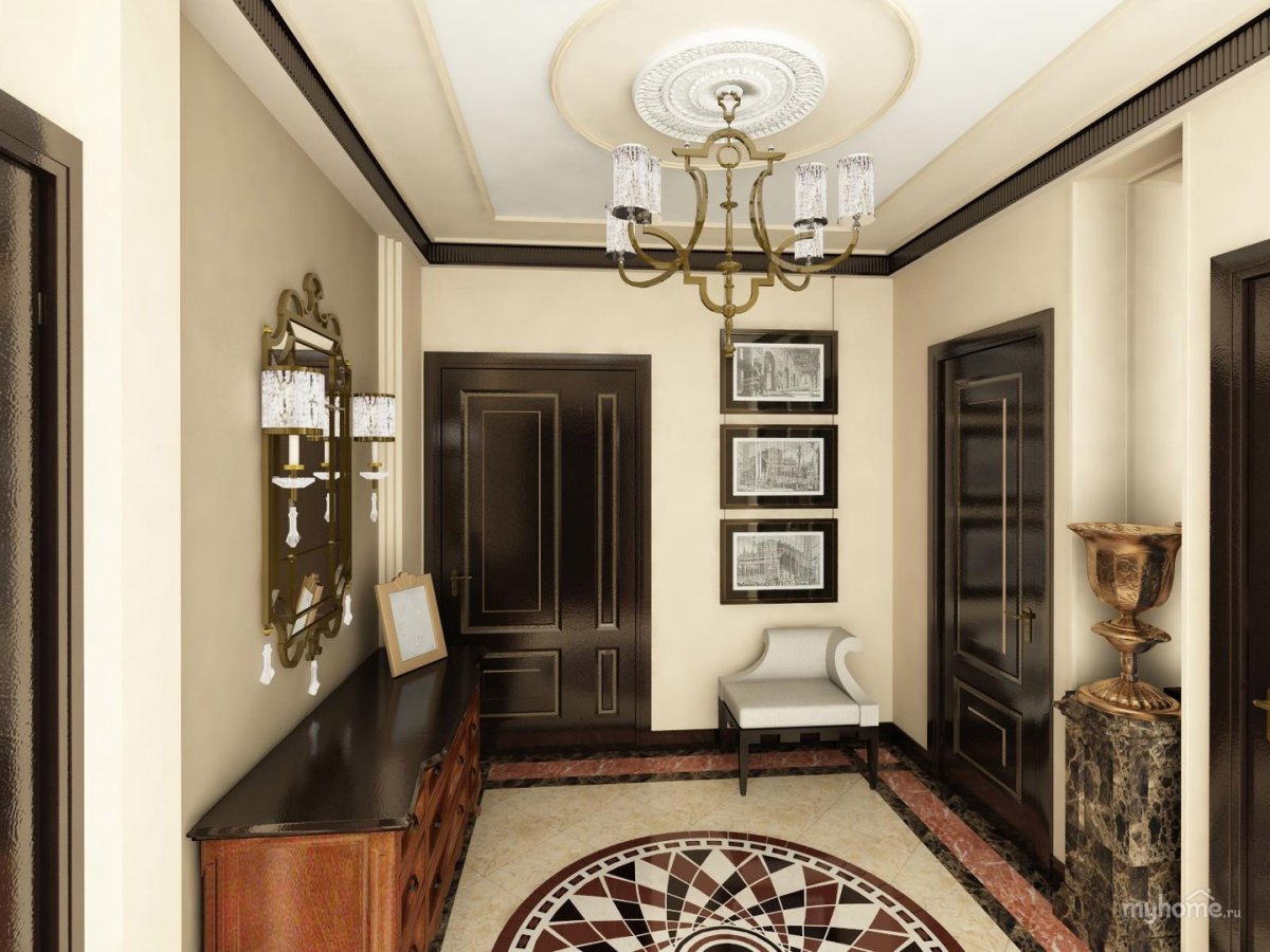 Люстра в Холл в классическом стиле