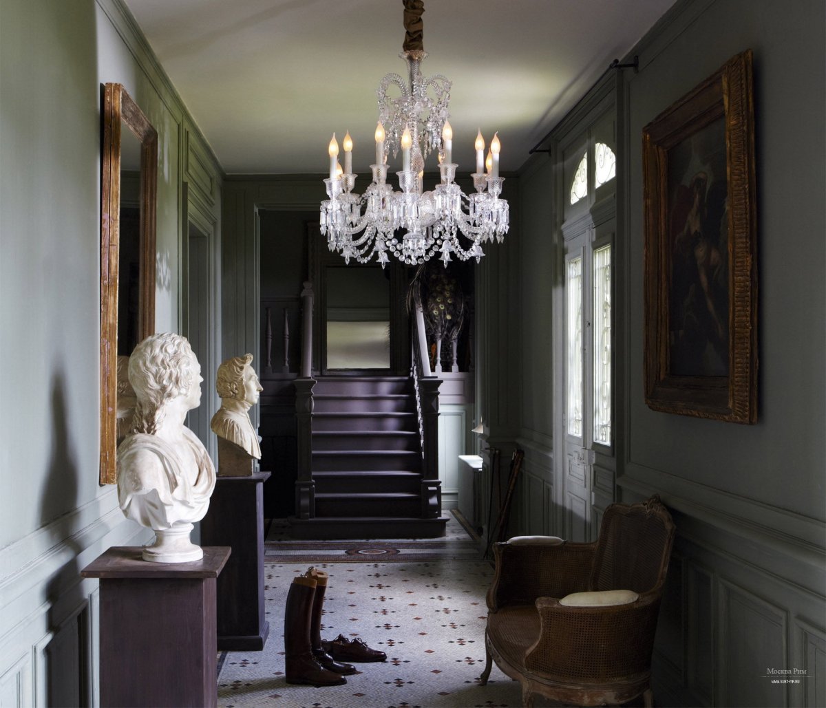 Люстры баккара в интерьере