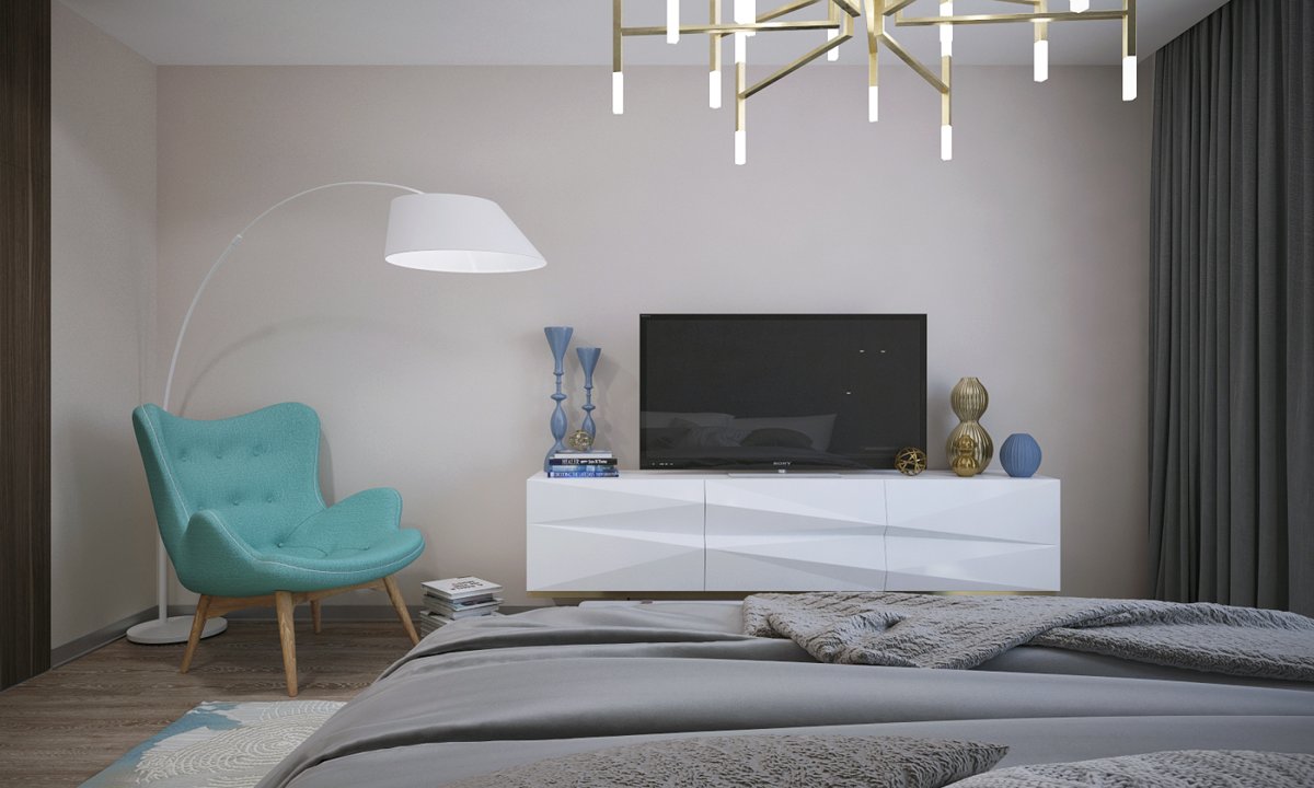 Торшер Минимализм в интерьере