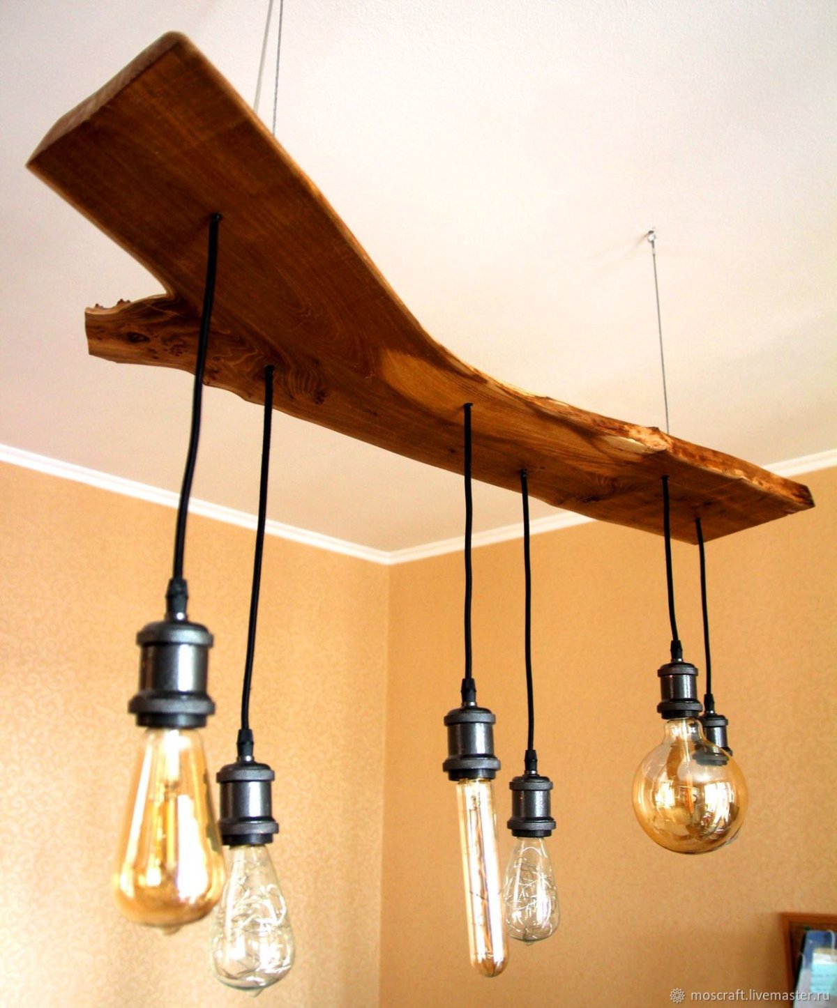 Лампа Эдисона в интерьере