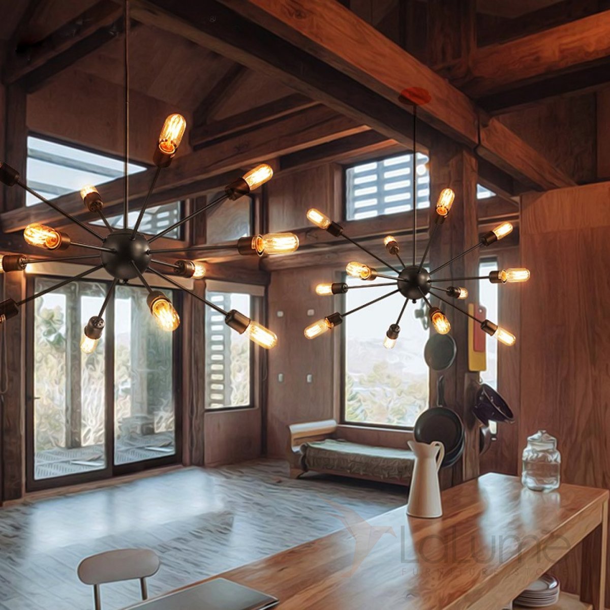 Люстра на террасу