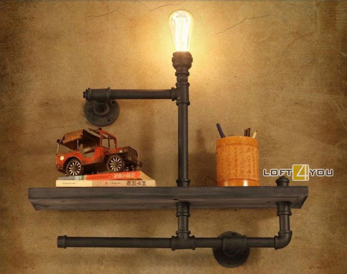 Люстра из профильной трубы