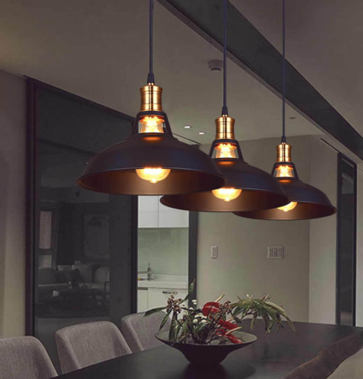 Лампа Эдисона в интерьере