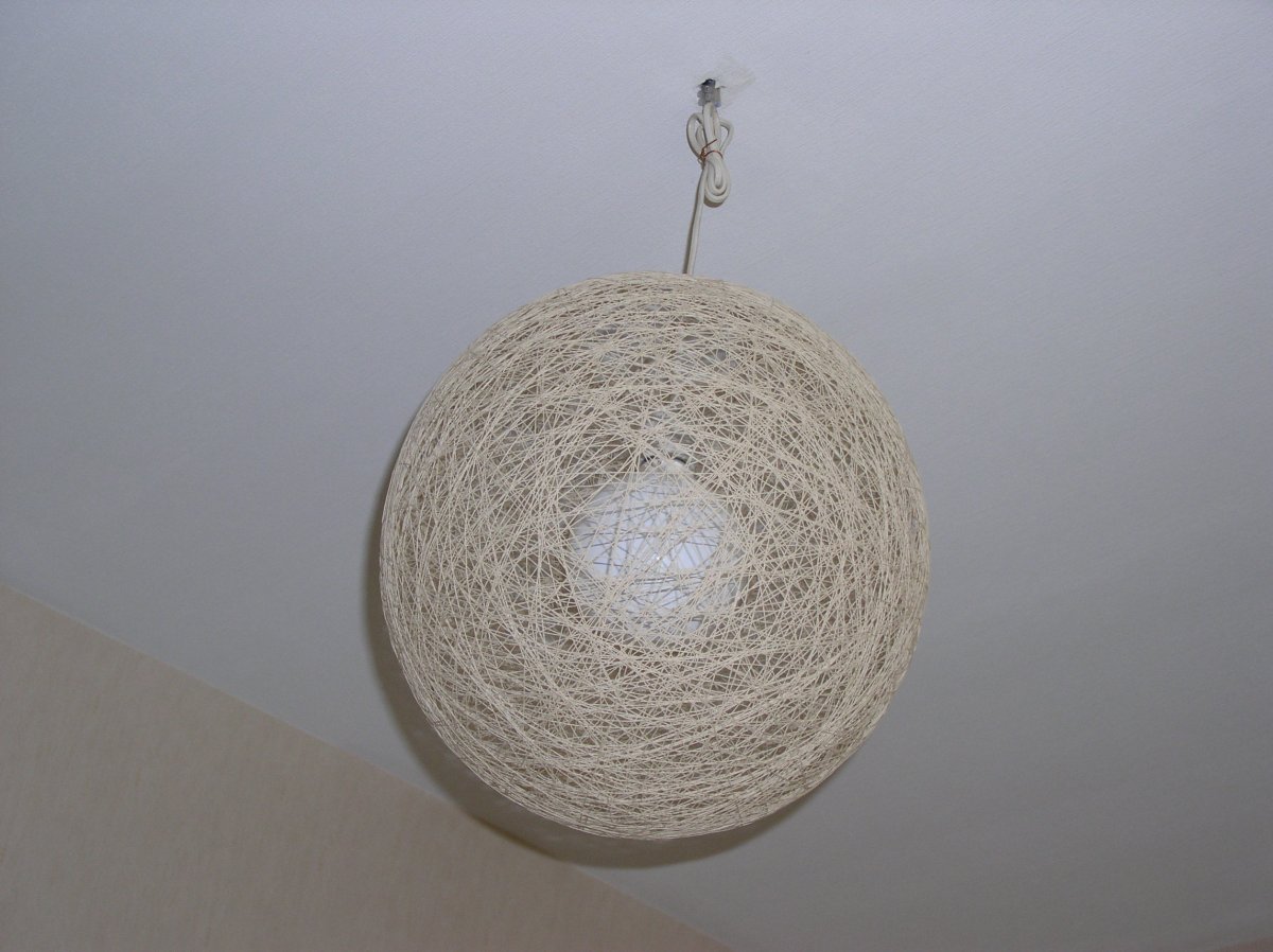 Бумажная люстра икеа