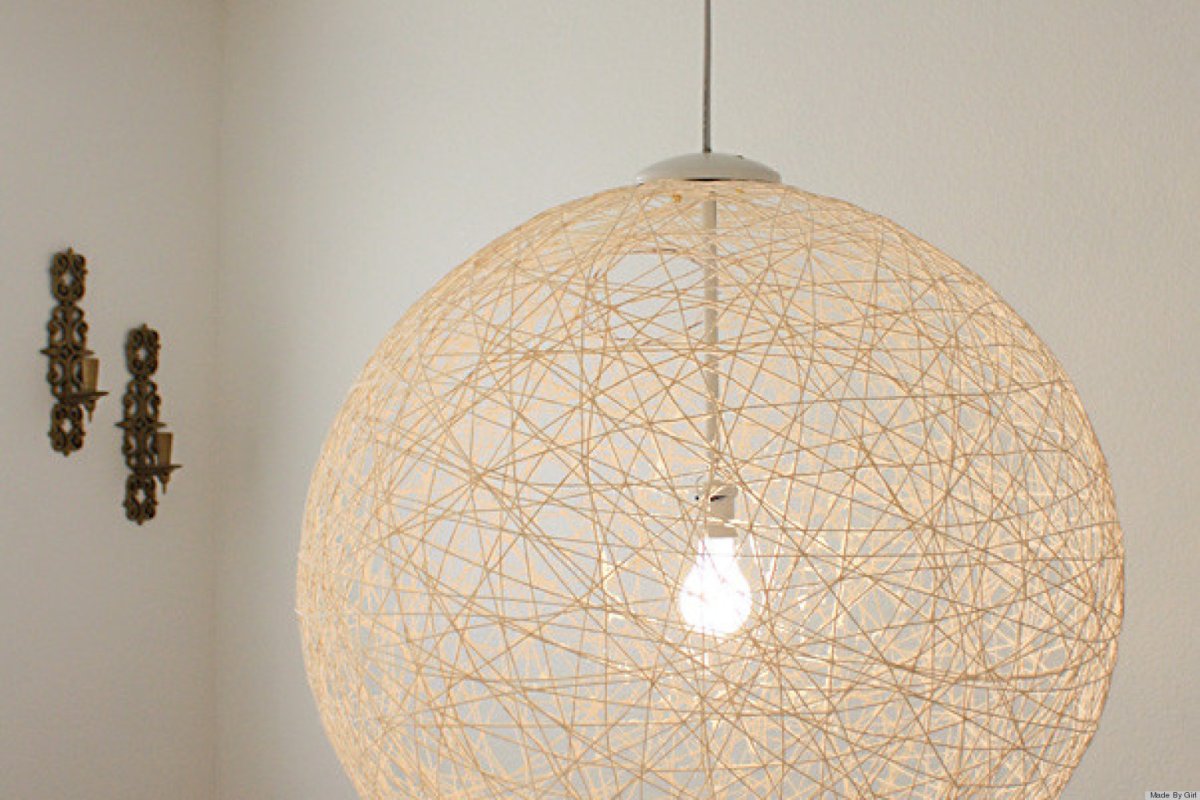 Люстра своими руками