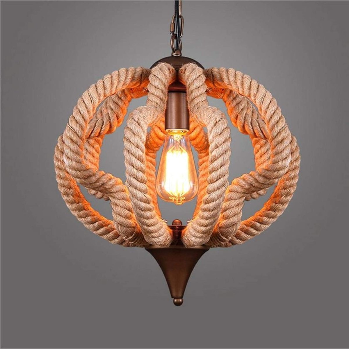Люстра Loft Rope 12 Chandelier