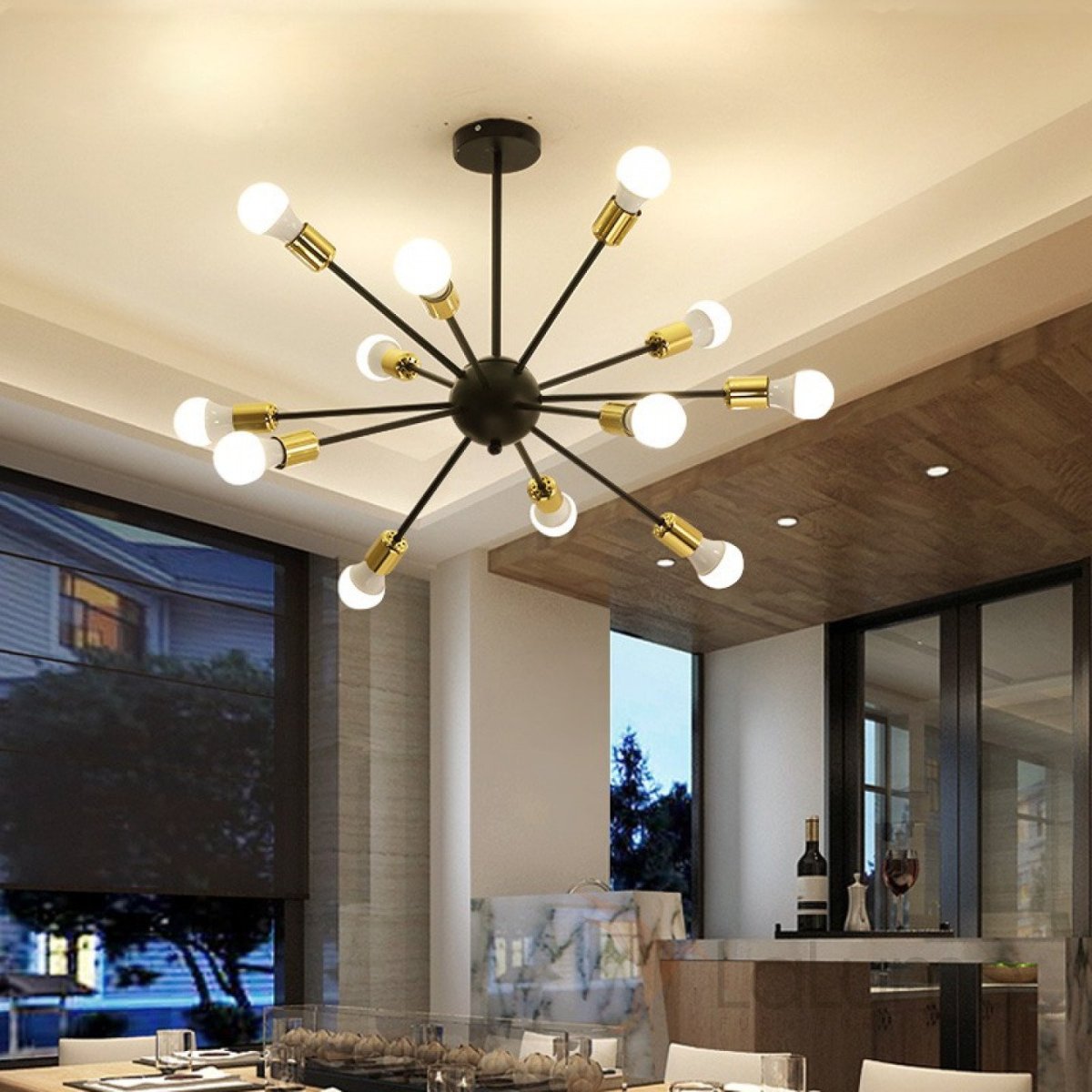 Люстра Loft Sputnik Chandelier