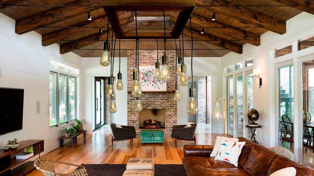 Фальшбалки в интерьере Скандинавский стиль