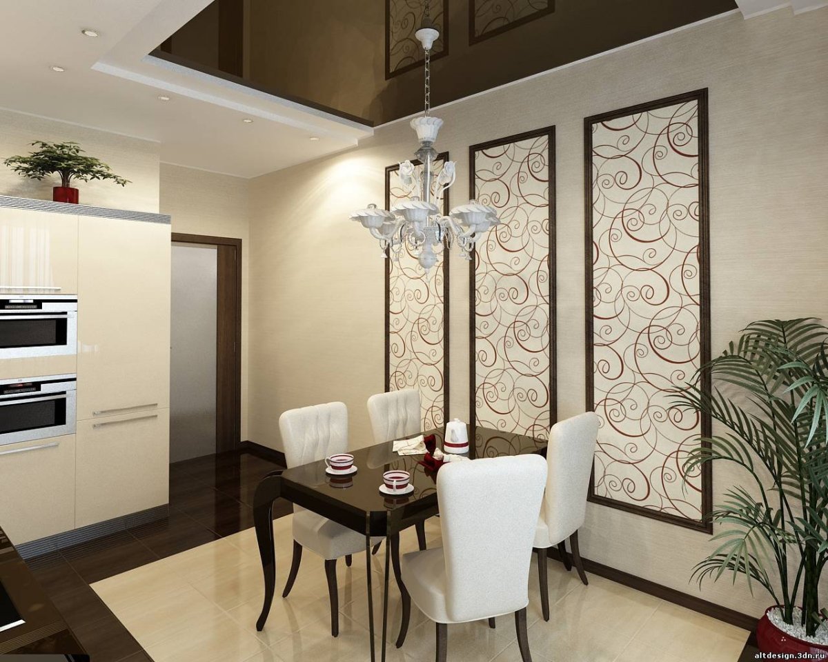 Витражи в классическом интерьере