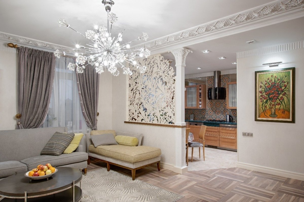 Гостиная арт деко классика