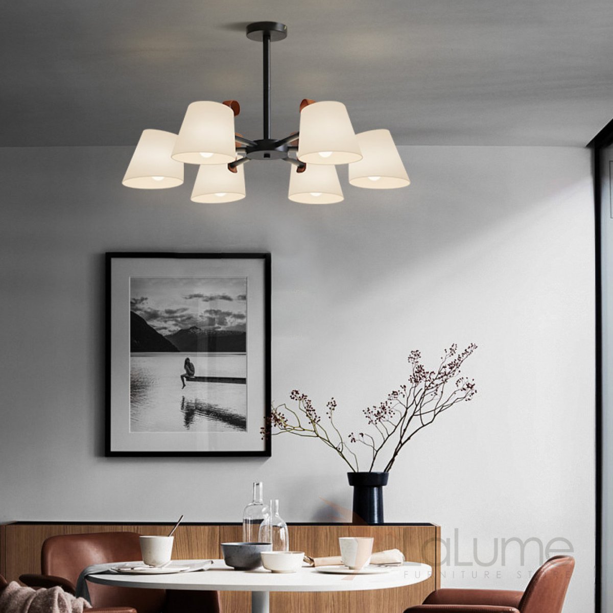 Люстра в стиле Сканди