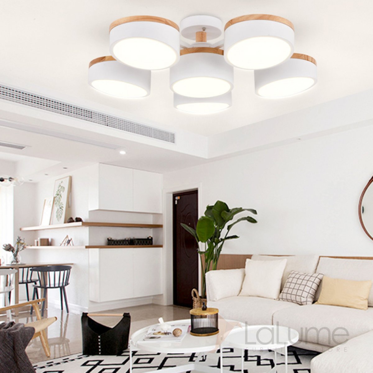 Люстра в скандинавском стиле