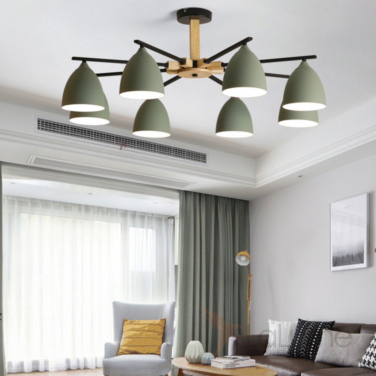 Люстра в стиле Сканди