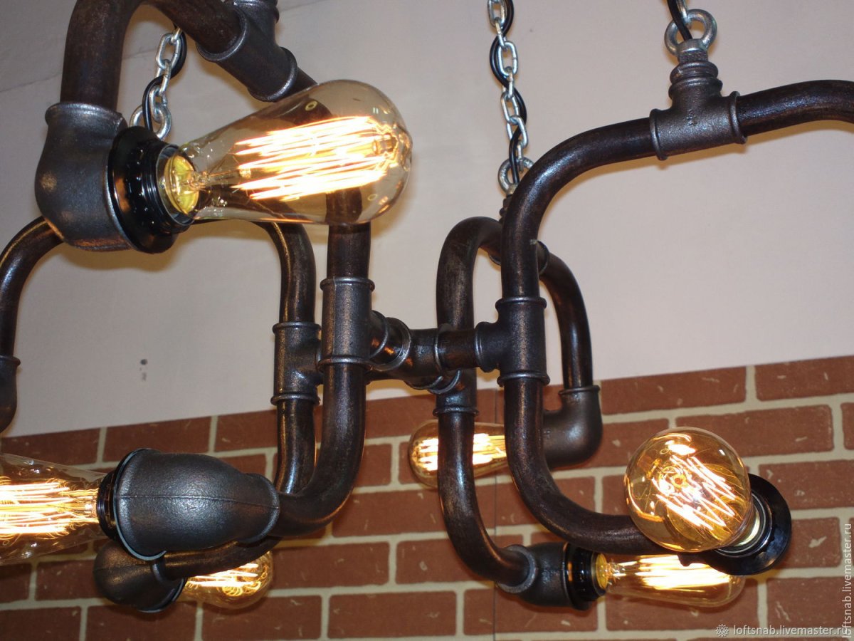 Люстра Loft Steampunk Cone