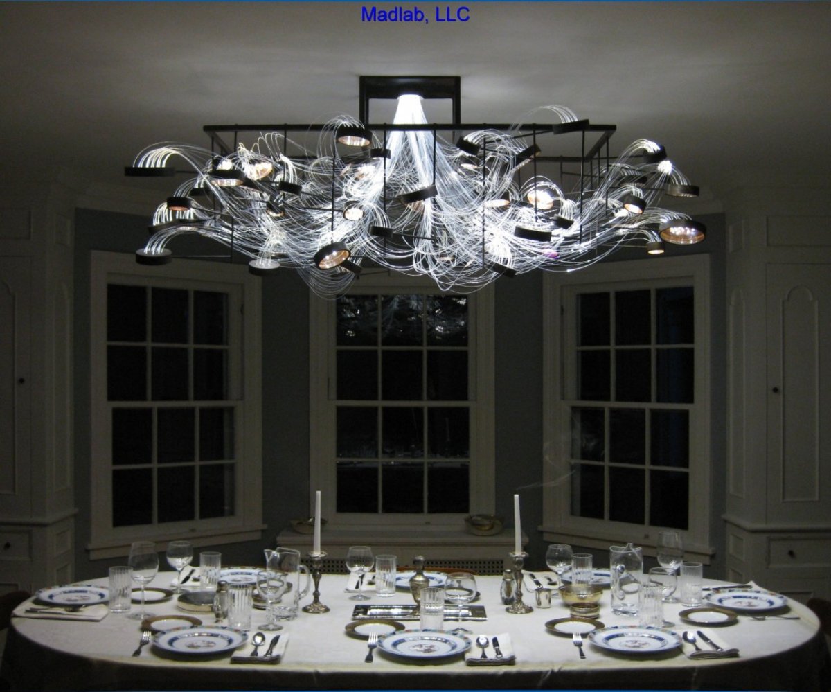 Люстра Loft Rope 12 Chandelier