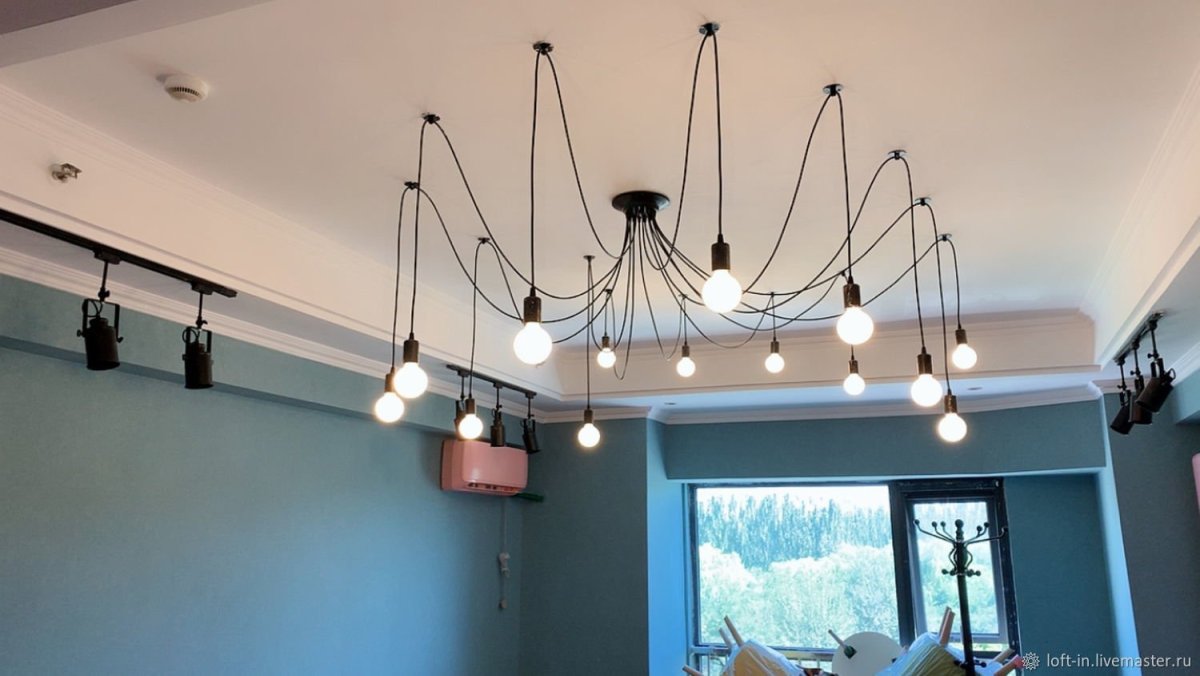 Люстра Blount Chandelier в интерьере
