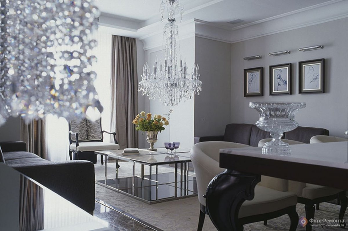 Люстры в интерьере